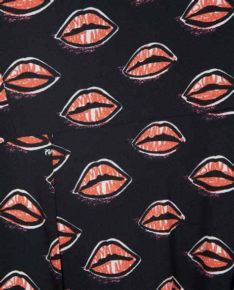 prada lips dress|Prada.